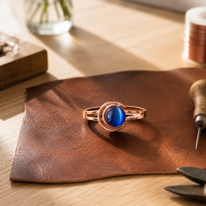 Orb | Pulsera con acabado cobrizo