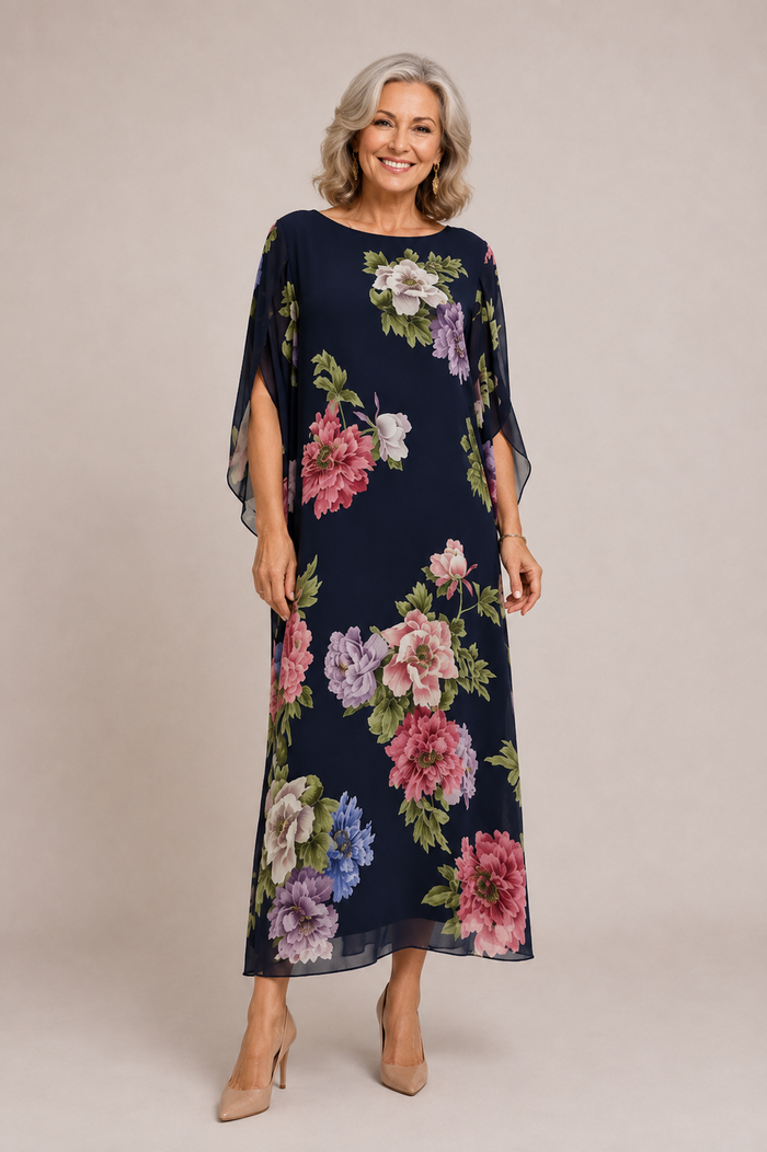 ELOWEN™ | Vestido maxi de medianoche