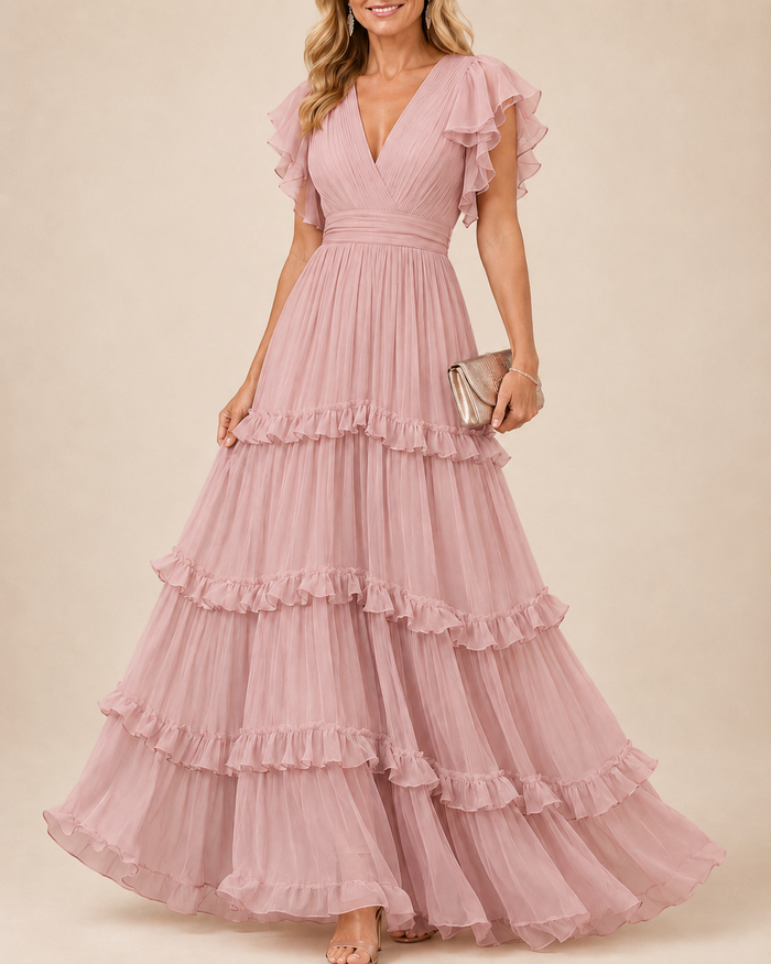 Rosalina | Elegante vestido maxi de boda