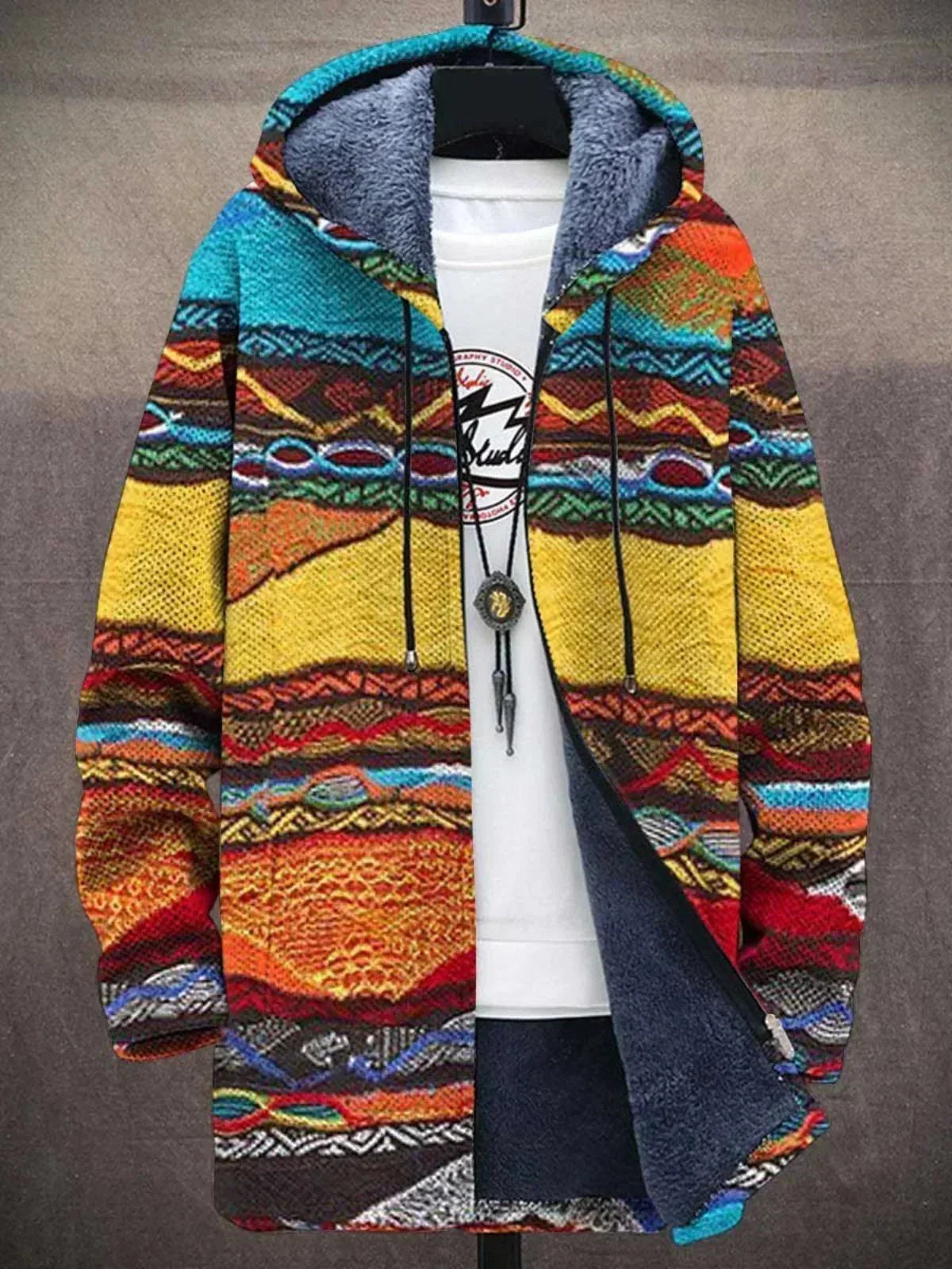 Salvatore | Abrigo bohemio