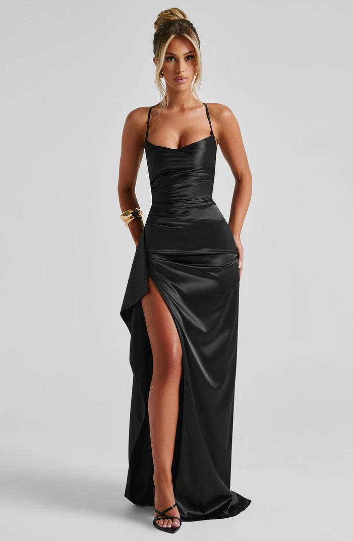 Agatha | Vestido maxi fluido