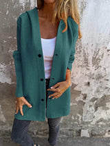 Hélène | Chaqueta de punto con capucha