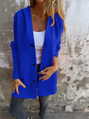 Hélène | Chaqueta de punto con capucha