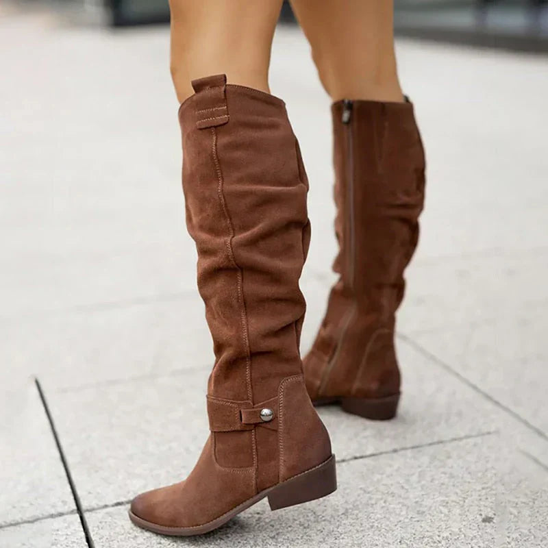 Celina | Botas de invierno con efecto de gamuza suave