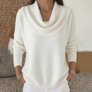 Julia | Jersey con cuello cascada