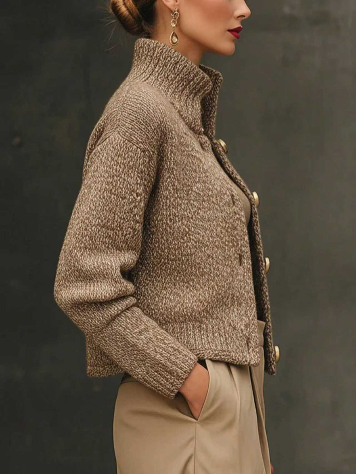 Adeline™ | Chaqueta entallada de mezcla de lana