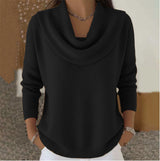 Julia | Jersey con cuello cascada