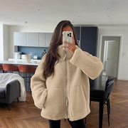 KAJA - Abrigo de peluche