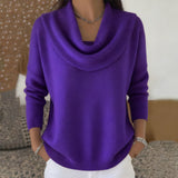 Julia | Jersey con cuello cascada