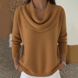 Julia | Jersey con cuello cascada