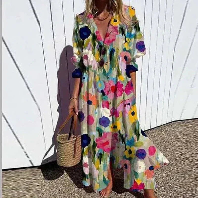 Aikaterini | vestido boho de playa