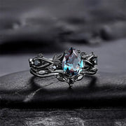 Anillo Skumringsvedbend - Luna azul