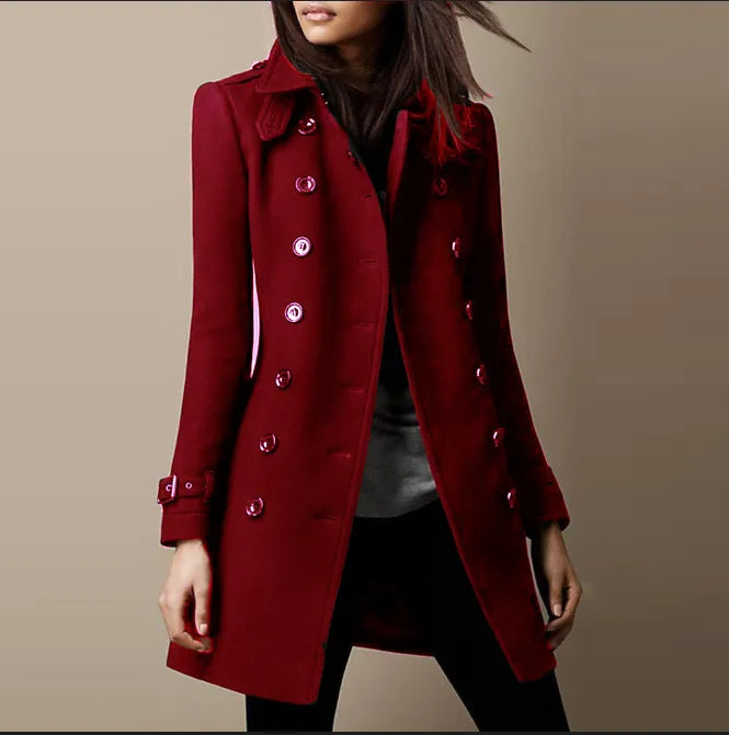 Renate™ | Elegante abrigo de invierno de lana