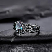 Anillo Skumringsvedbend - Luna azul