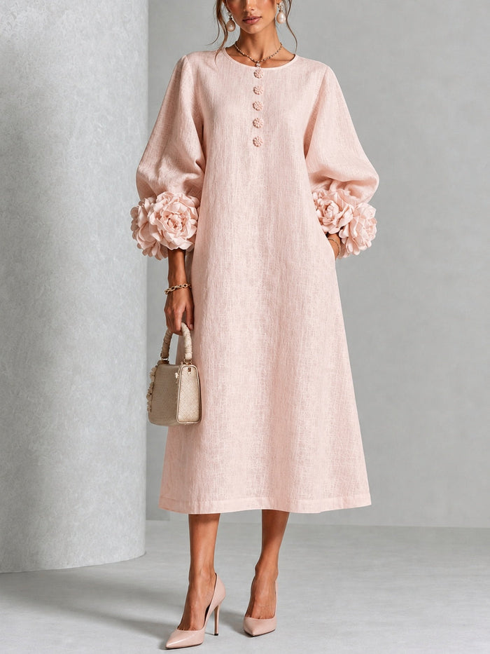 Liliana | elegante vestido midi floral