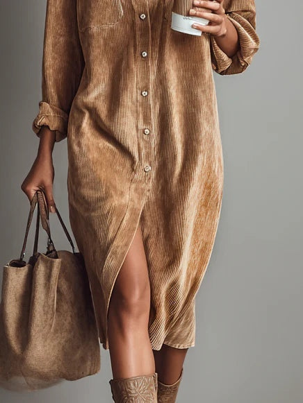 Estelle | Vestido midi de terciopelo