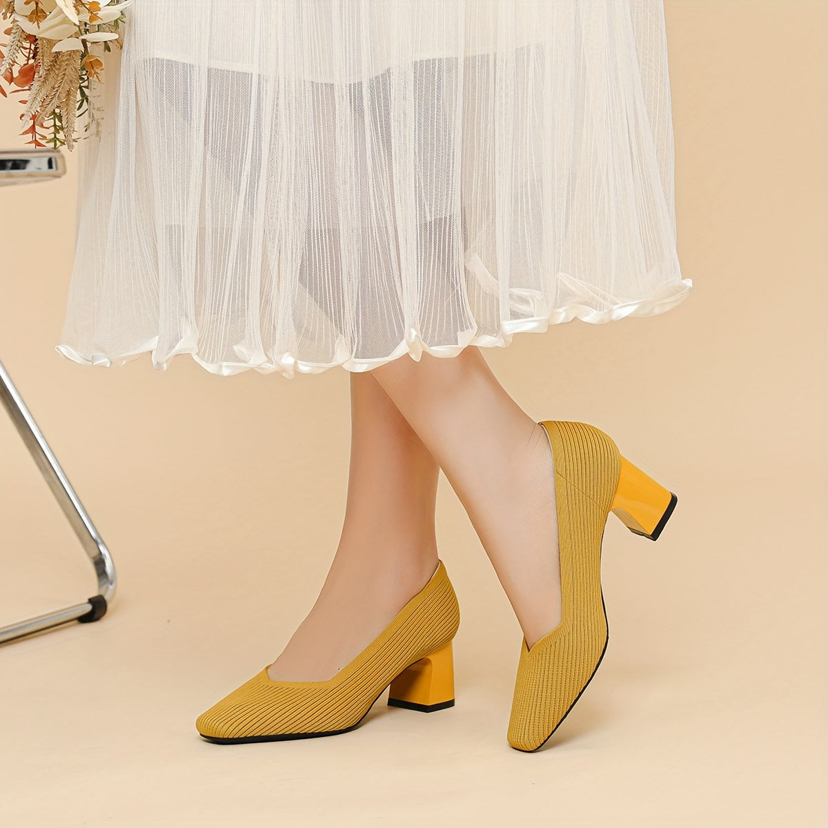 María | Cómodos tacones de plataforma con elegancia clásica