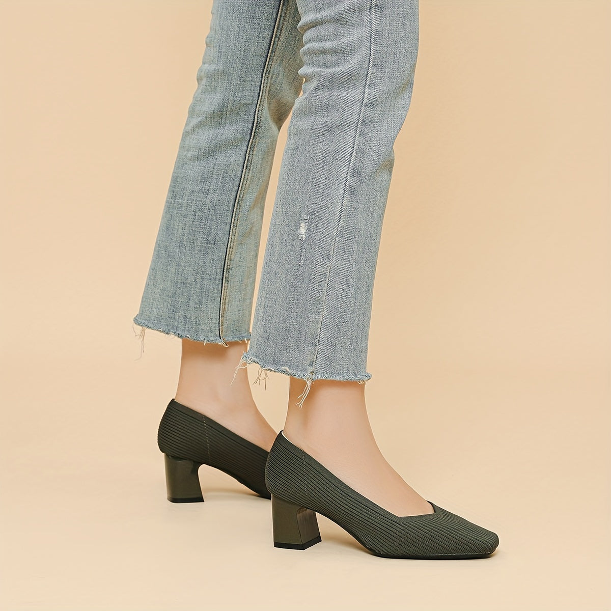María | Cómodos tacones de plataforma con elegancia clásica