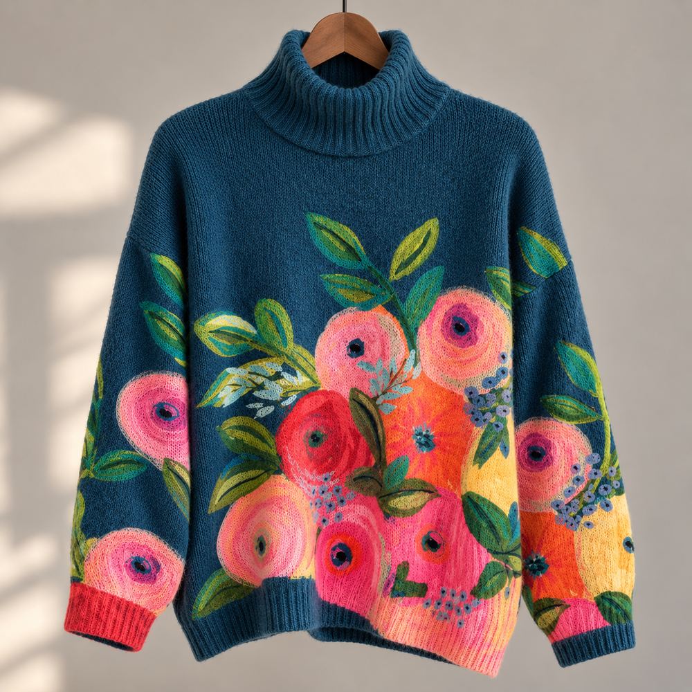 Alice | Jersey de cuello vuelto suave