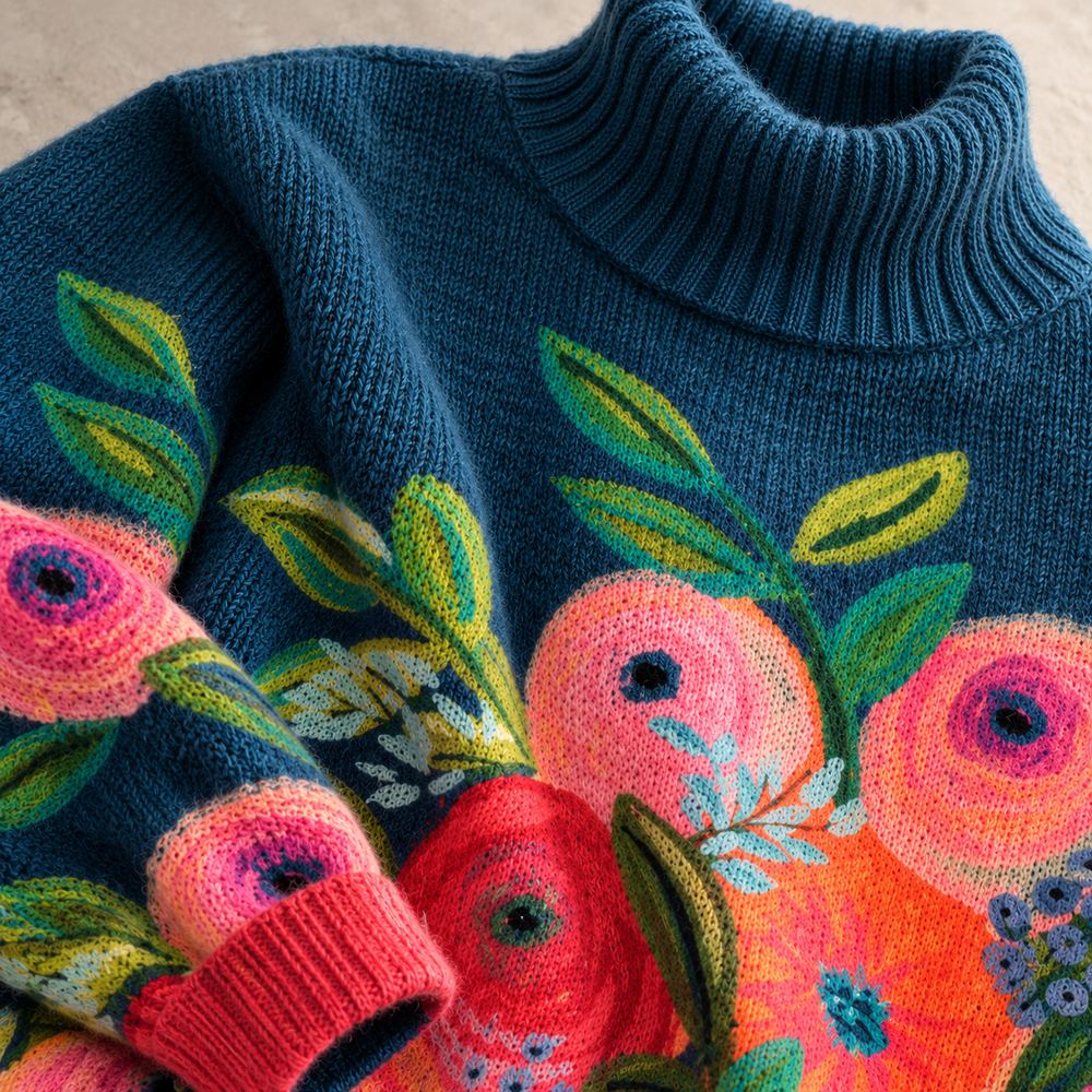Alice | Jersey de cuello vuelto suave