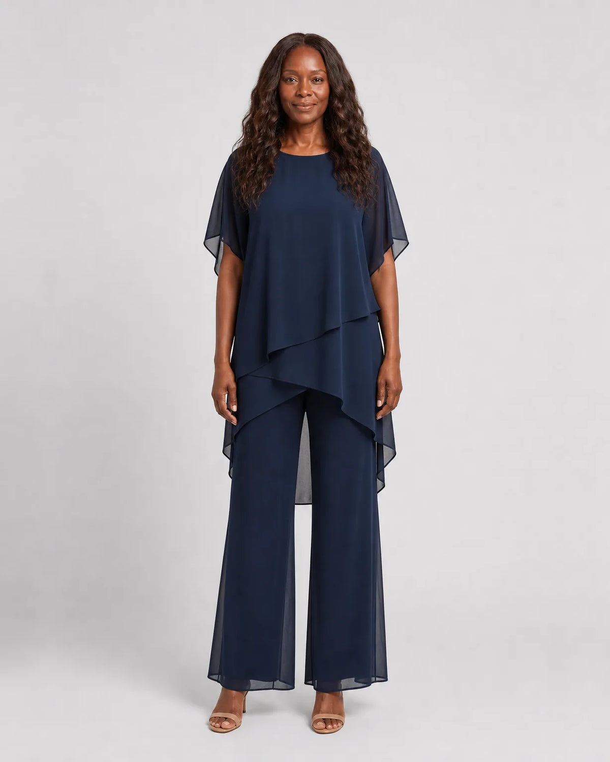 Roxina | Elegante conjunto de pantalón de fiesta de noche