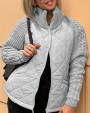 Victoria | Chaqueta polar casual de punto