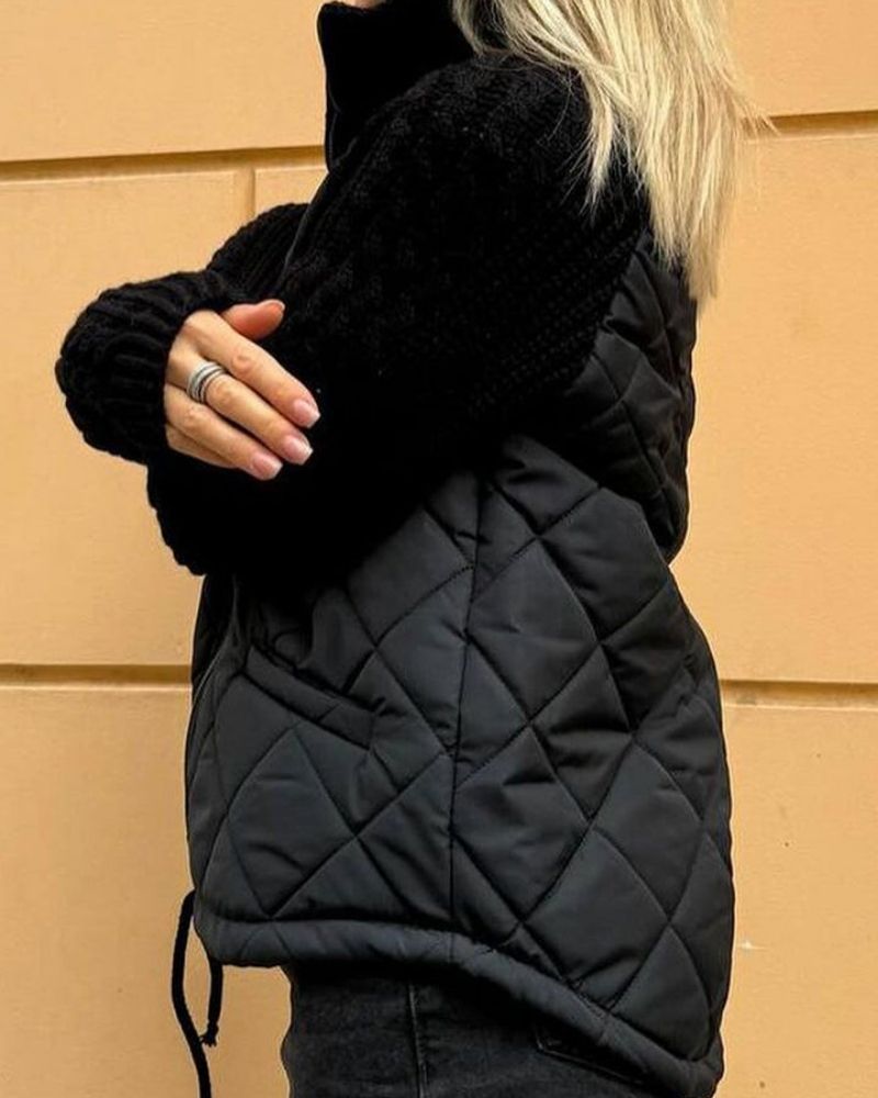 Victoria | Chaqueta polar casual de punto