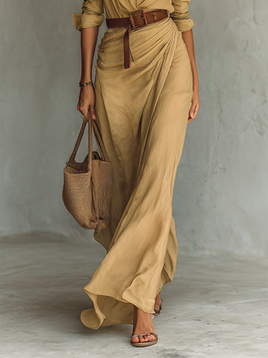 Victoire | Vestido largo holgado