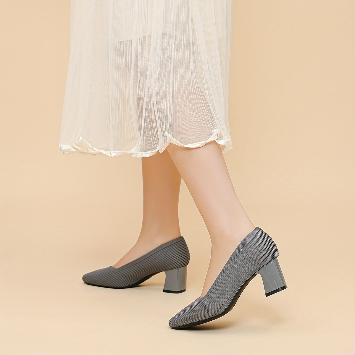 María | Cómodos tacones de plataforma con elegancia clásica