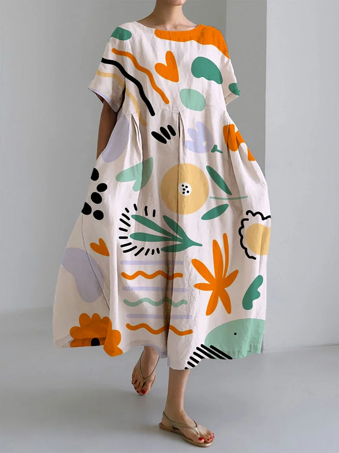 vestido de verano floral meli