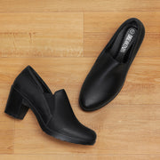 Millie | Mocasines de tacón de bloque