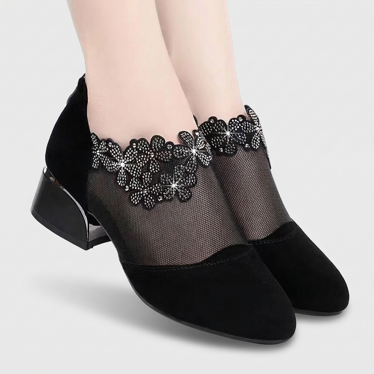 Tacones de malla transpirables elegantes Aurora