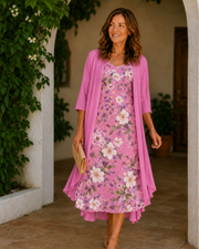 Capri | Vestido con cárdigan