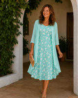 Capri | Vestido con cárdigan