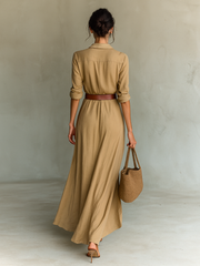 Victoire | Vestido largo holgado