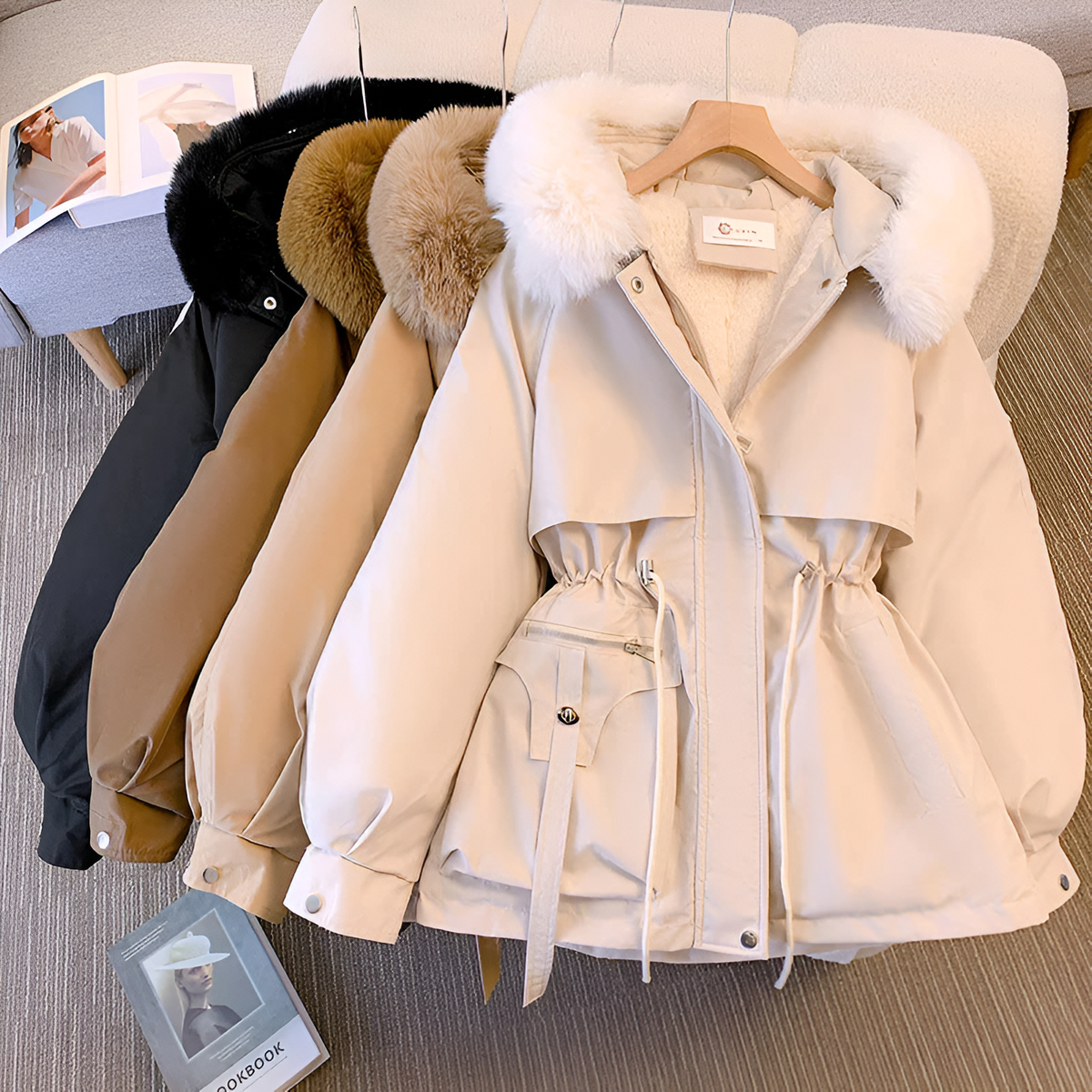 Olivia | Elegante abrigo de invierno