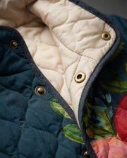 Amaya | Chaqueta acolchada vintage con estampado floral