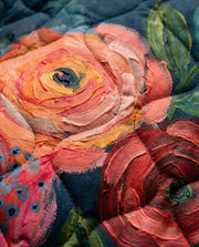Amaya | Chaqueta acolchada vintage con estampado floral