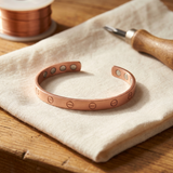 Pulsera de cobre hecha a mano