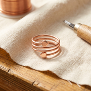 Anillo de cobre "Havn"