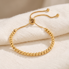 Adelina - Pulsera de perlas de oro