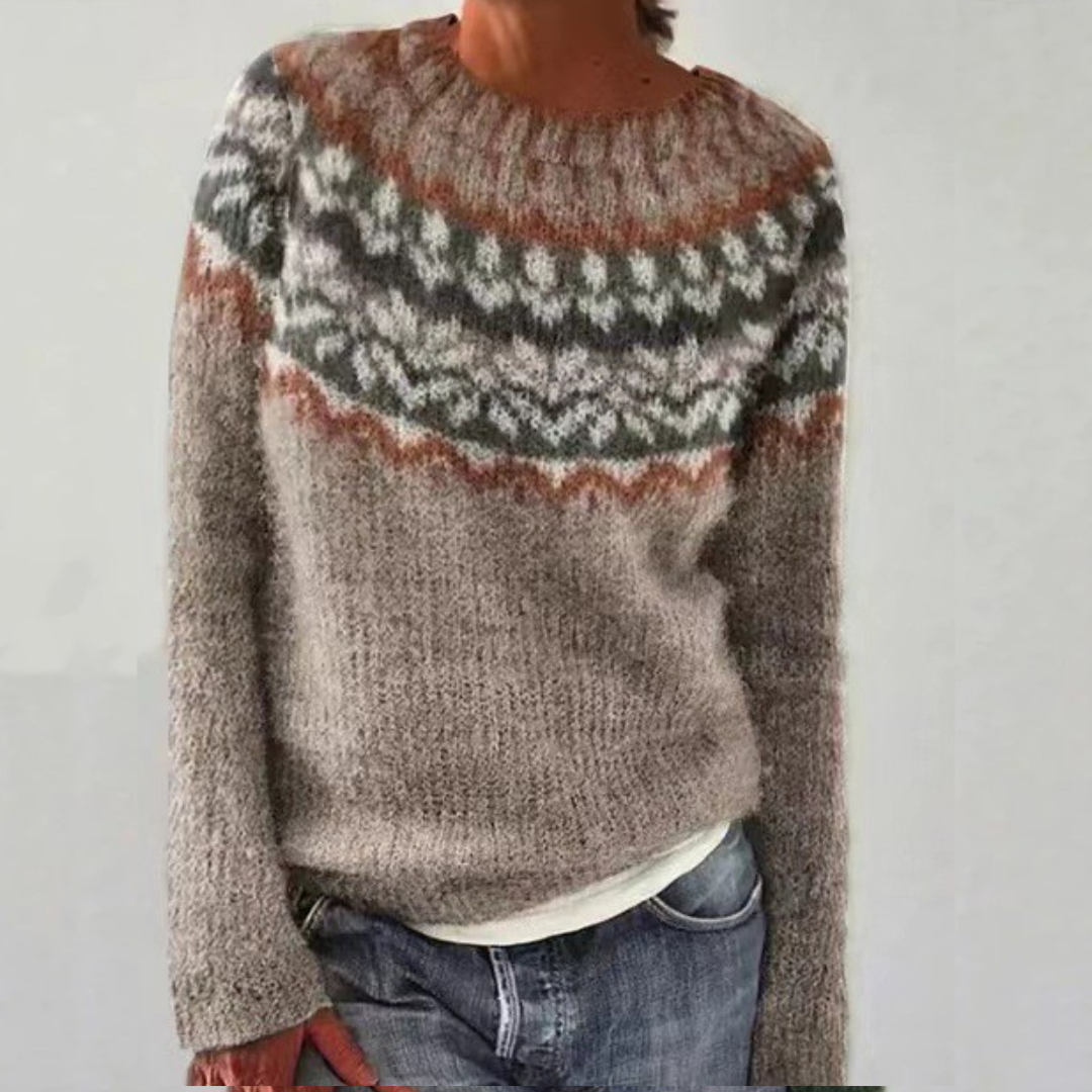 Tatiana | Suéter retro acogedor