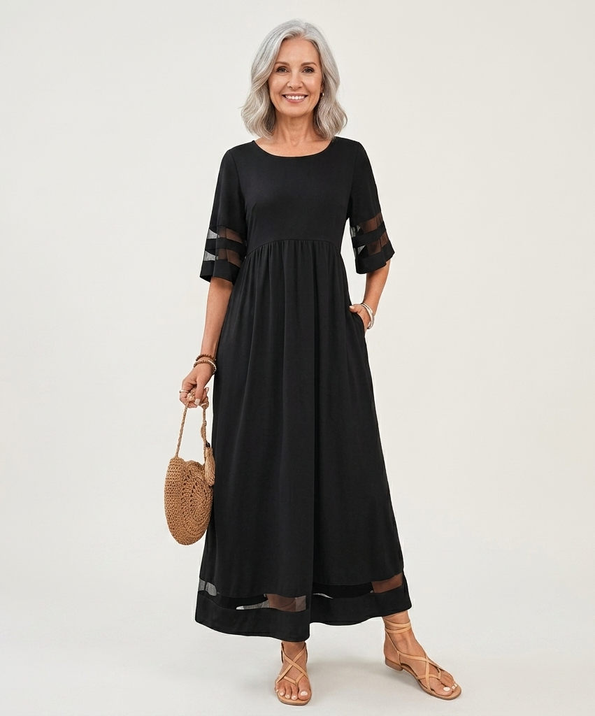 Aubrey™ | Vestido midi suavizante y suavizador