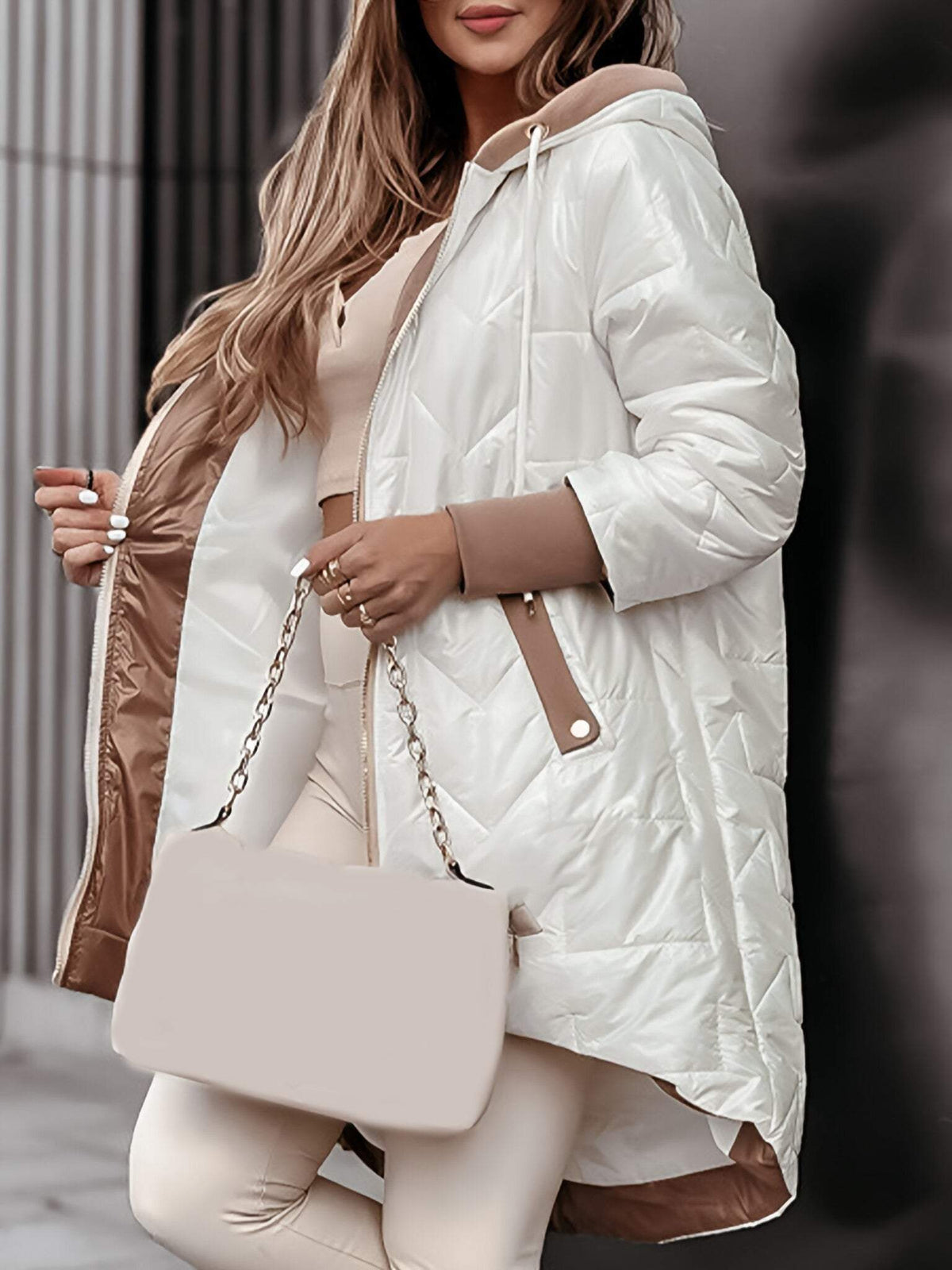 Marina | Chaqueta con capucha de estilo