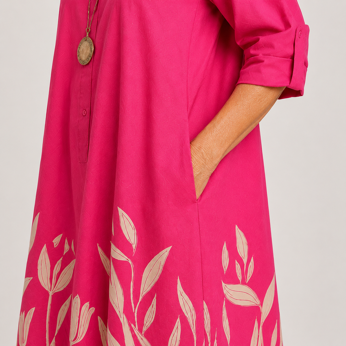 Annemaria | Cómodo vestido midi