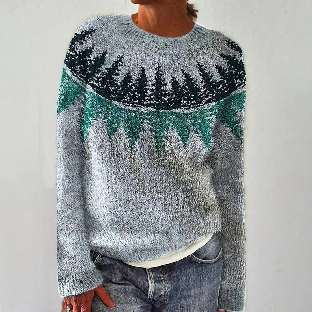 Swetlana | Suéter retro acogedor