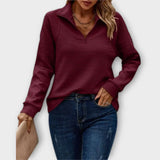 Dalia™ | Jersey con media cremallera
