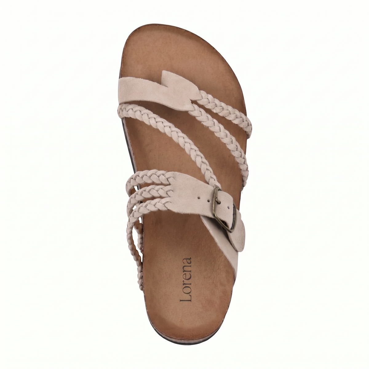 Jocelyn - Sandalias de corcho trenzado