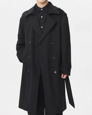 Trench clásico de doble botonadura