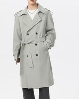 Trench clásico de doble botonadura